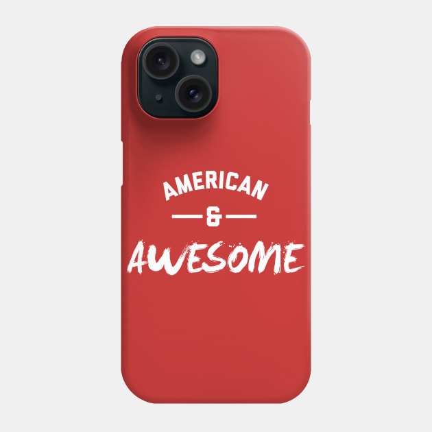 American and Awesome Phone Case by stariconsrugby
