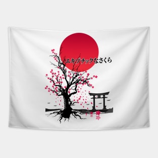 EXOTIC SAKURA | Japan Cherry Blossoms Tapestry