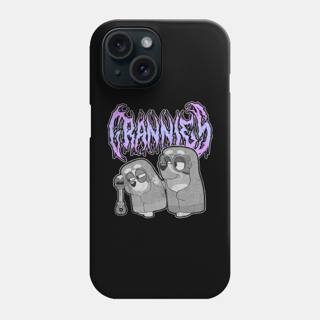 Metal Grannies Phone Case by gaskengambare