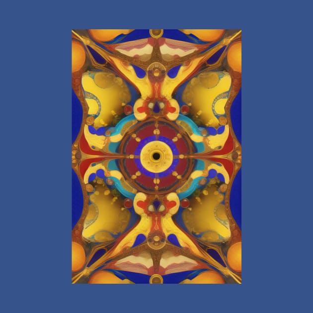 artsy abstract symmetric design by Vermillionwolf