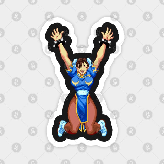 chun-li Magnet by allysontx