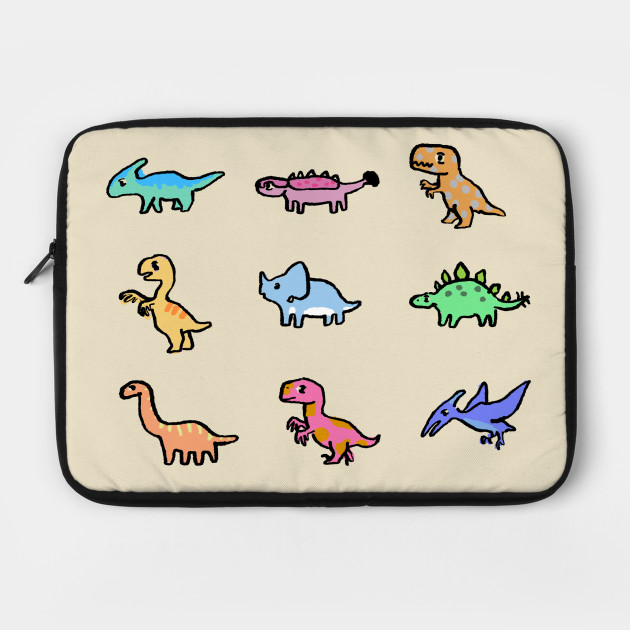 dinosaur laptop case