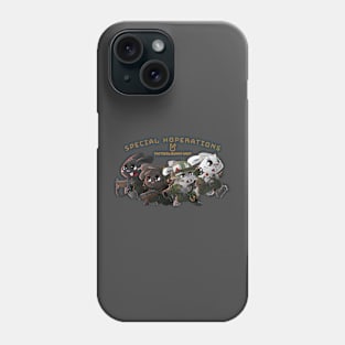 Special Hoperations: Tactical Bunny Rabbit Squad Phone Case