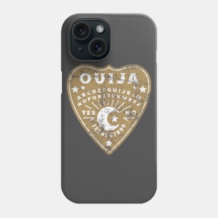 Distressed Ouija Board Puck Phone Case