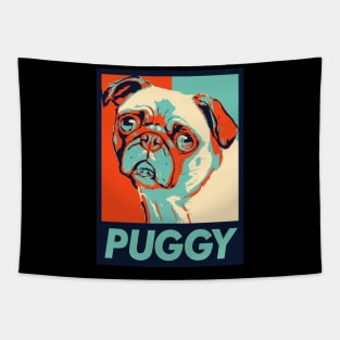 Puggy Hope Poster Tapestry