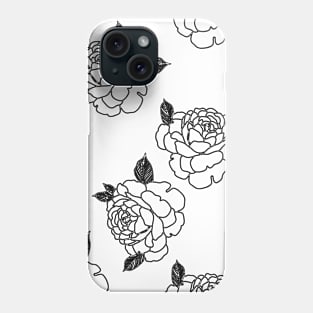 Black Roses Phone Case