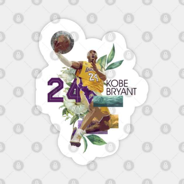 Kobe Bryant The Legend Collage Kobe Magnet Teepublic Au