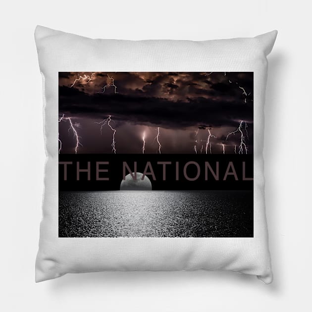 The National - So Far So Fast Pillow by TheN