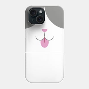 Gray Cat Mouth Phone Case