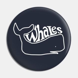 Whales Pin