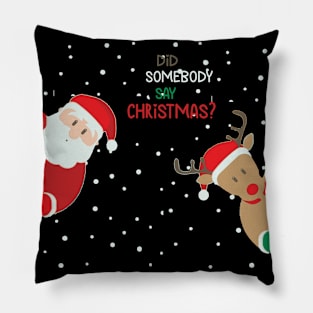 Funny Santa Christamas Pillow