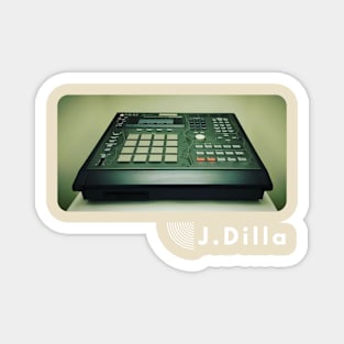 J Dilla's MPC Magnet