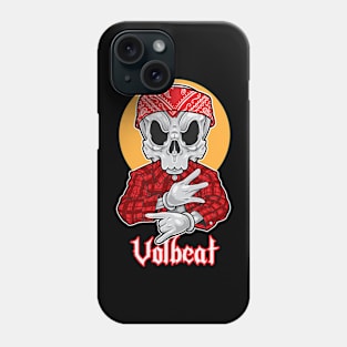 Skull Gangsta Volbeat Phone Case