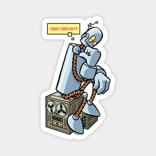 Robot Thinker Magnet