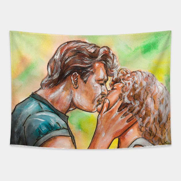 Dirty Dancing Tapestry by Svetlana Pelin