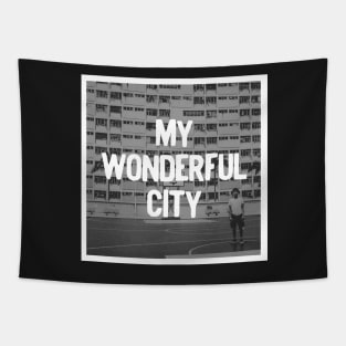 My wonderful city Tapestry