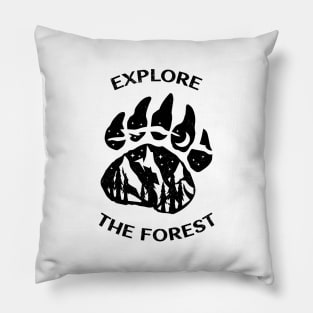 Explore the Forest Pillow