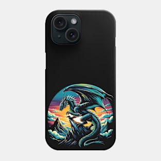 Dragon On Cliff Phone Case