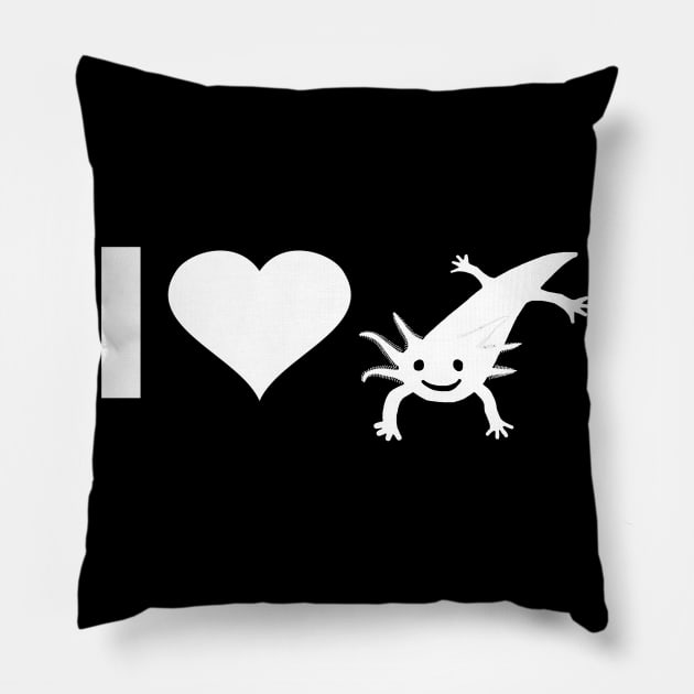 I love axolotls lover dragons people fan Pillow by FindYourFavouriteDesign