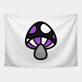 Asexual Mushroom Discrete Pride Flag Tapestry