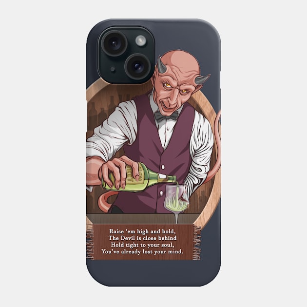 Bar Devil Phone Case by SketchS