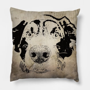 Border Collie Pillow