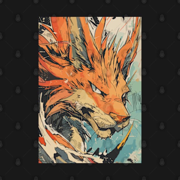 Red XIII FF7 Final Fantasy VII Rebirth by peculiarbutcute