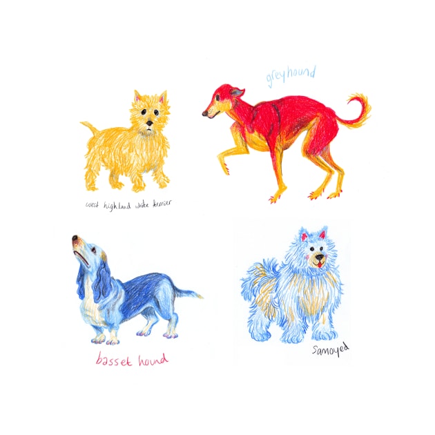 Dogs by sadnettles