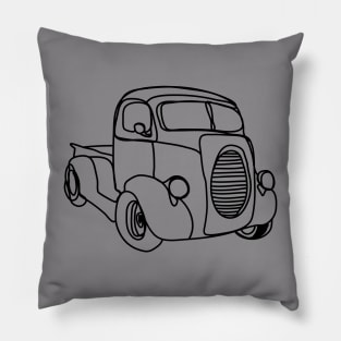 Pick Up Vintage Cars American Cars Pillow