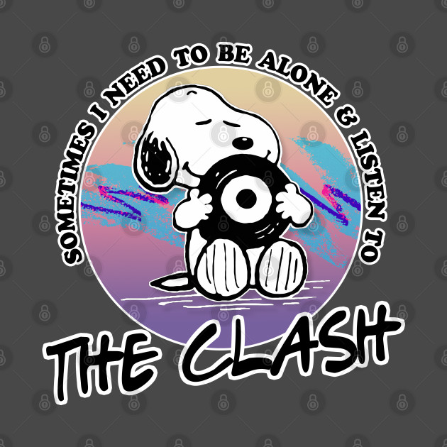 listen to the clash t shirt