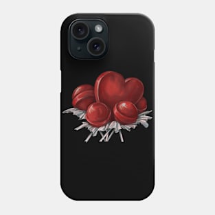 Red lollipops Phone Case