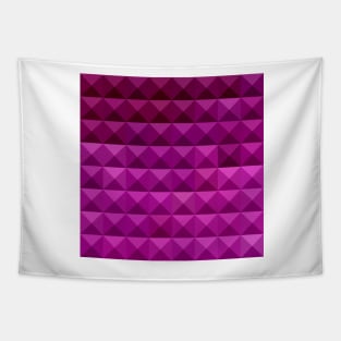 Byzantine Purple Abstract Low Polygon Background Tapestry