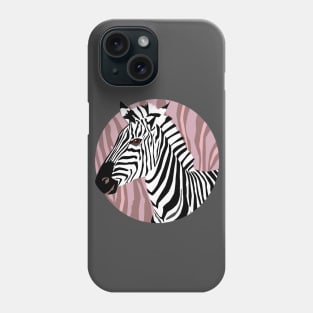 Zebra style Phone Case