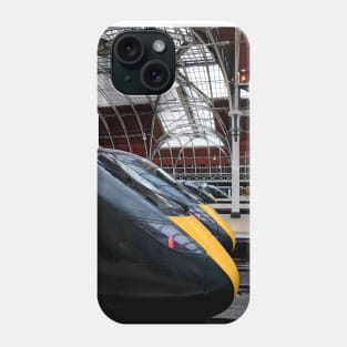 GWR 800 class trains at Paddington Phone Case