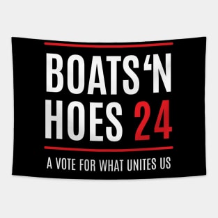 Boats And Hoes Tapestry