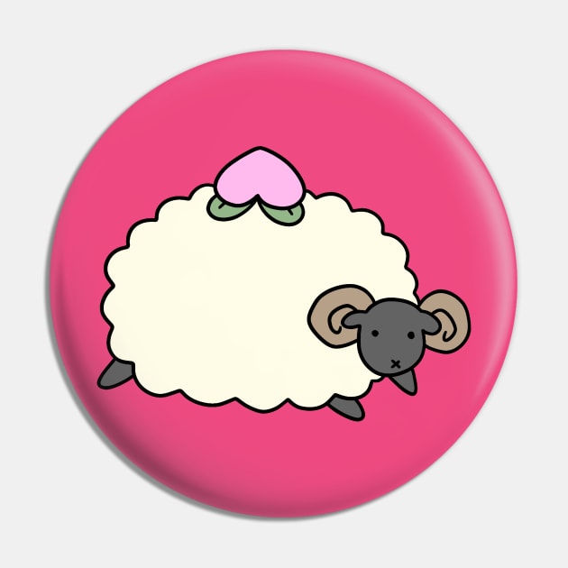 Peach Fruit Ram Pin by saradaboru