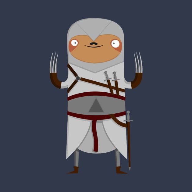 Assassin Sloth by Clown