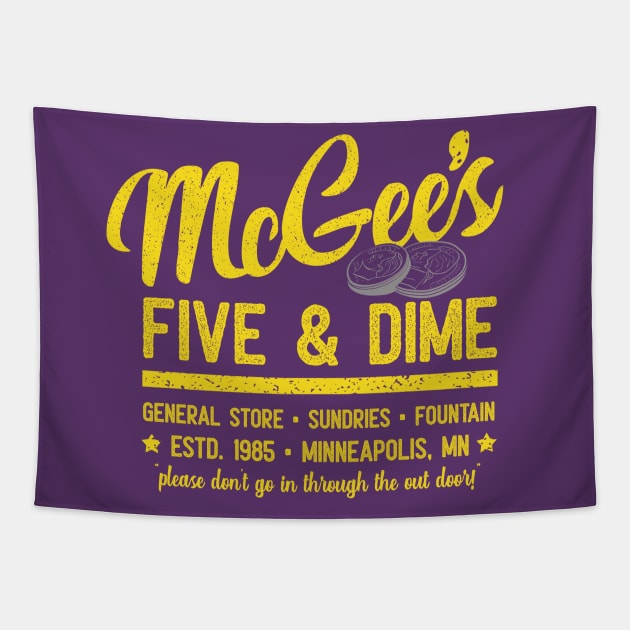 McGee's Five & Dime Tapestry by PopCultureShirts