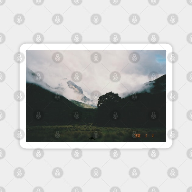 Misty Mountains Caught on Film Magnet by HFGJewels