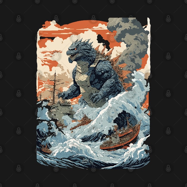 Godzilla King of Monsters Minus one by Alex