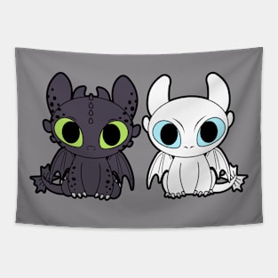 Toothless and Night Fury Tapestry