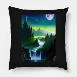 Mountain Landscape Pillow