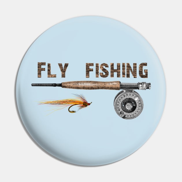 Fly fishing Pin by sibosssr