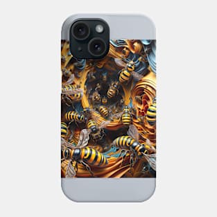 hive with bees Phone Case