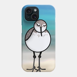 Sandpiper at the Beach - Large Design Phone Case