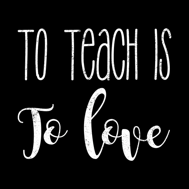 To teach is to love by captainmood