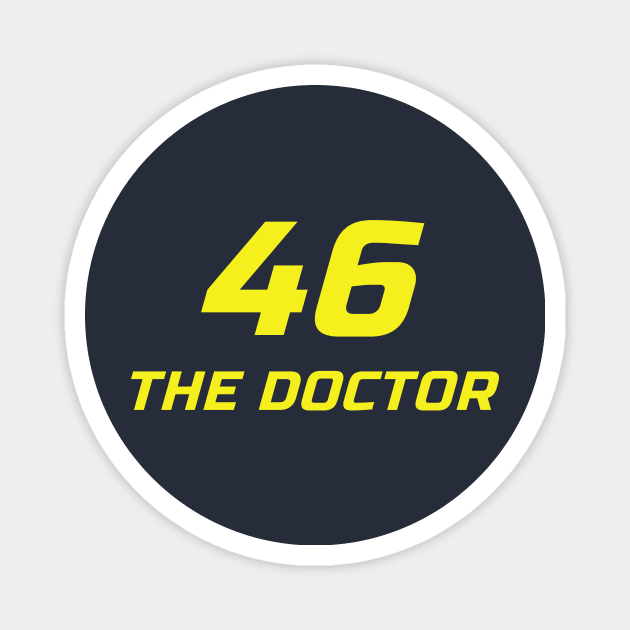 VR46 Valentino Rossi 46 Magnet Blue