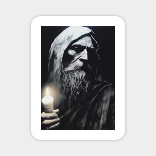 Dark Fantasy Old People Magnet