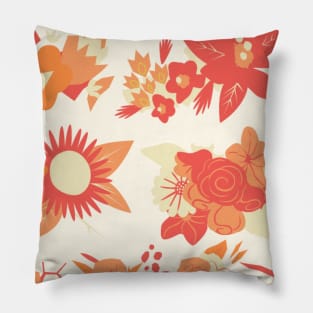 Flowers Pattern Pillow