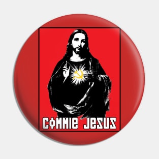 Commie Jesus Pin